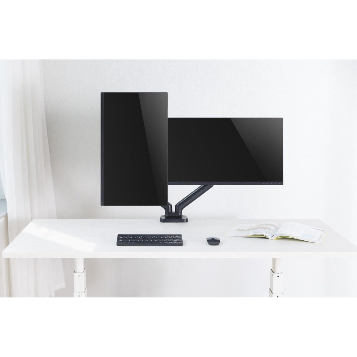 Audizio CMA20G - Brazo Doble para Monitor con amortiguador de gas 17” - 32” - Tempo Shop