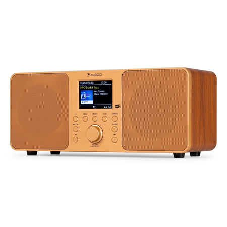 Audizio Genua - Radio Estéreo DAB+/FM con Bluetooth y Sonido de Alta Calidad en Color Cobre - Tempo Shop