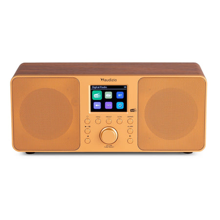 Audizio Genua - Radio Estéreo DAB+/FM con Bluetooth y Sonido de Alta Calidad en Color Cobre - Tempo Shop