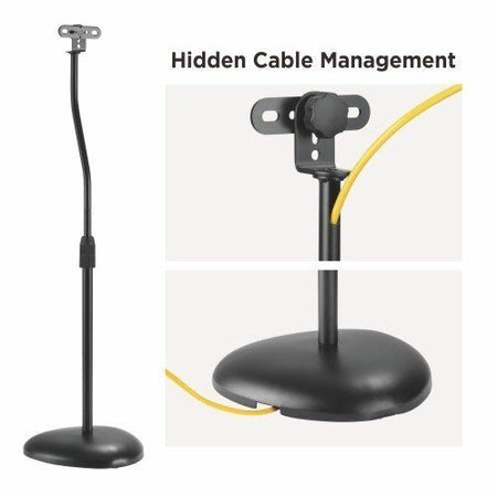 Audizio HTS12 - Soporte de suelo para altavoz satélite, juego de 2 - Tempo Shop