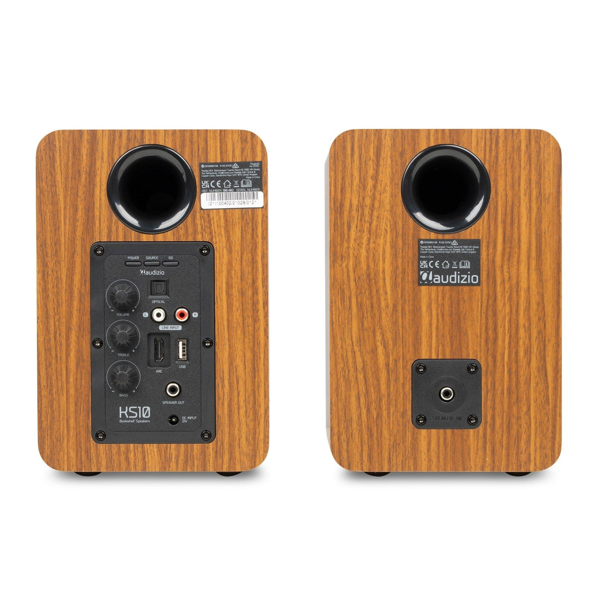 Audizio KS10 - Altavoces de estantería activos en madera - Tempo Shop