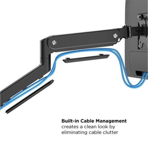 Audizio MAD30G - Triple Monitor Arm Gas Spring 17 - 27" - Tempo Shop