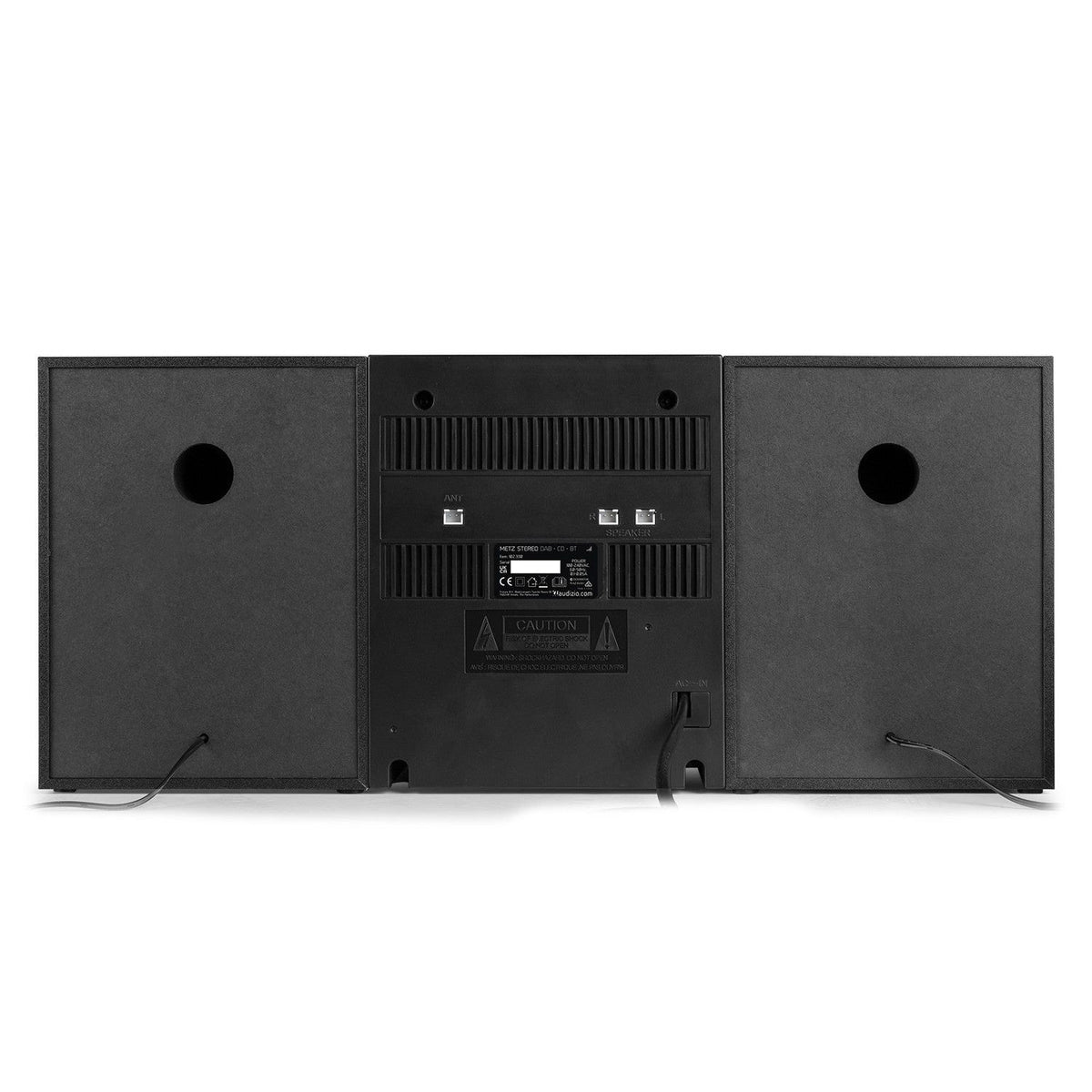 Audizio Metz - Micro Cadena HiFi Negro - Tempo Shop