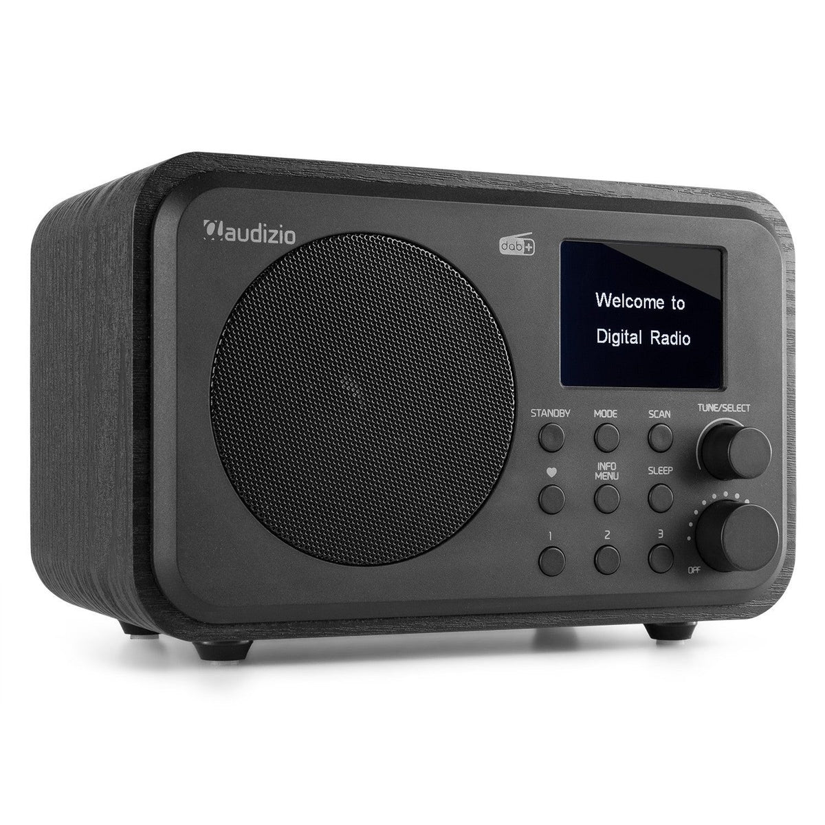 Audizio Milan - DAB+ Radio con Batería Negro - Tempo Shop