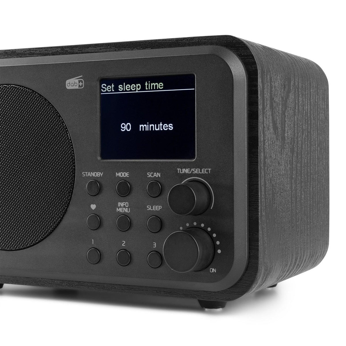 Audizio Milan - DAB+ Radio con Batería Negro - Tempo Shop