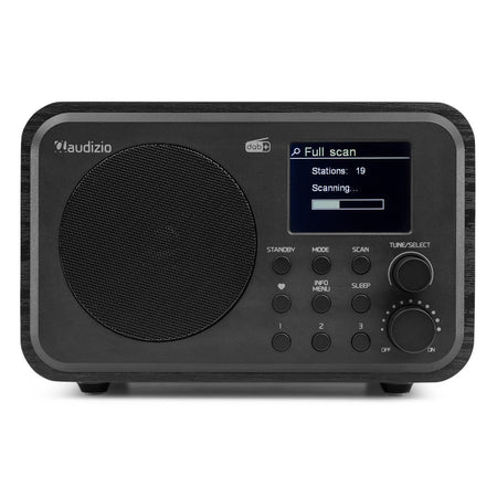 Audizio Milan - DAB+ Radio con Batería Negro - Tempo Shop