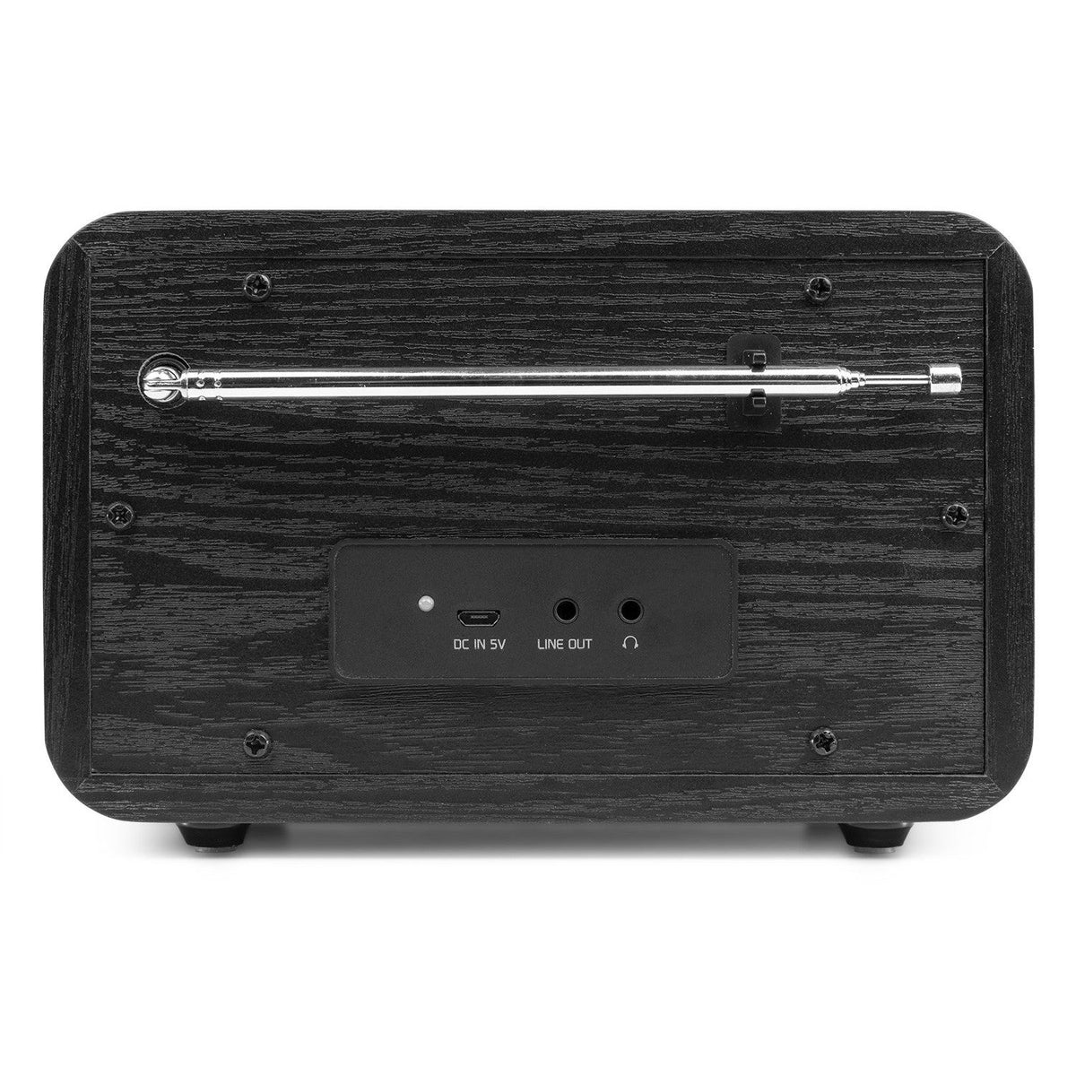 Audizio Milan - DAB+ Radio con Batería Negro - Tempo Shop