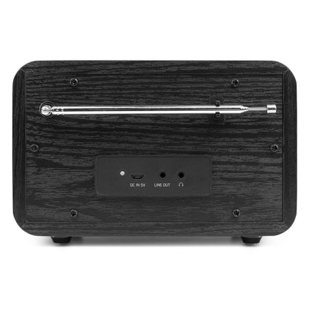 Audizio Milan - DAB+ Radio con Batería Negro - Tempo Shop