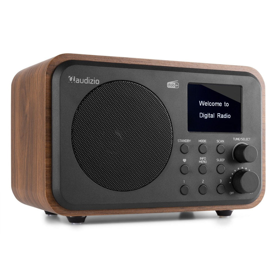 Audizio Milan - DAB+ Radio con Batería Madera - Tempo Shop