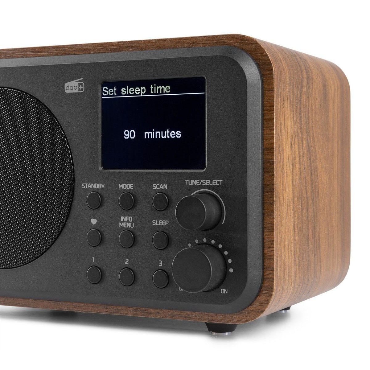 Audizio Milan - DAB+ Radio con Batería Madera - Tempo Shop