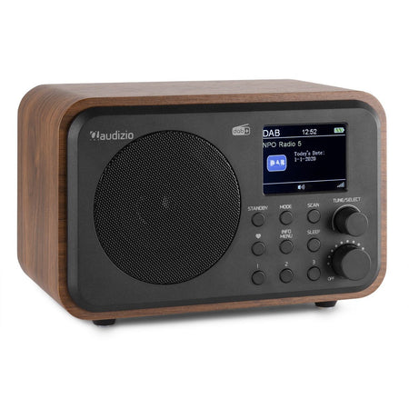 Audizio Milan - DAB+ Radio con Batería Madera - Tempo Shop