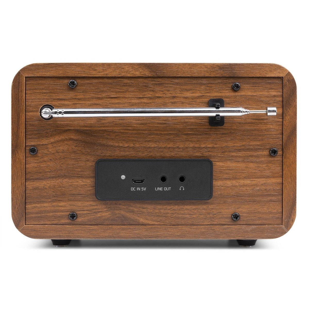 Audizio Milan - DAB+ Radio con Batería Madera - Tempo Shop