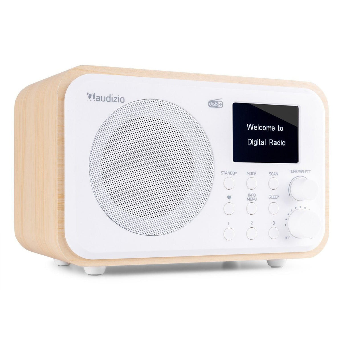 Audizio Milan - DAB+ Radio con Batería Blanco - Tempo Shop