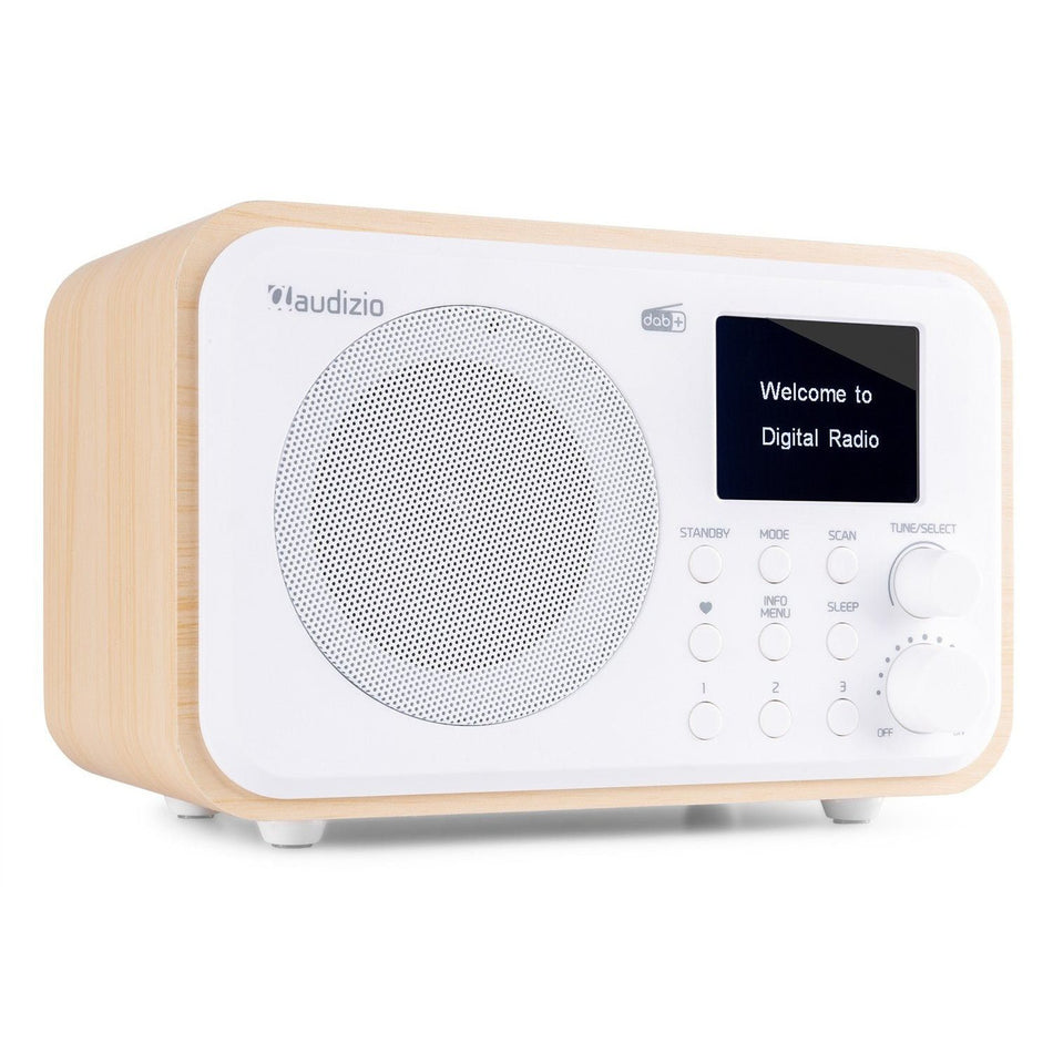 Audizio Milan - DAB+ Radio con Batería Blanco - Tempo Shop