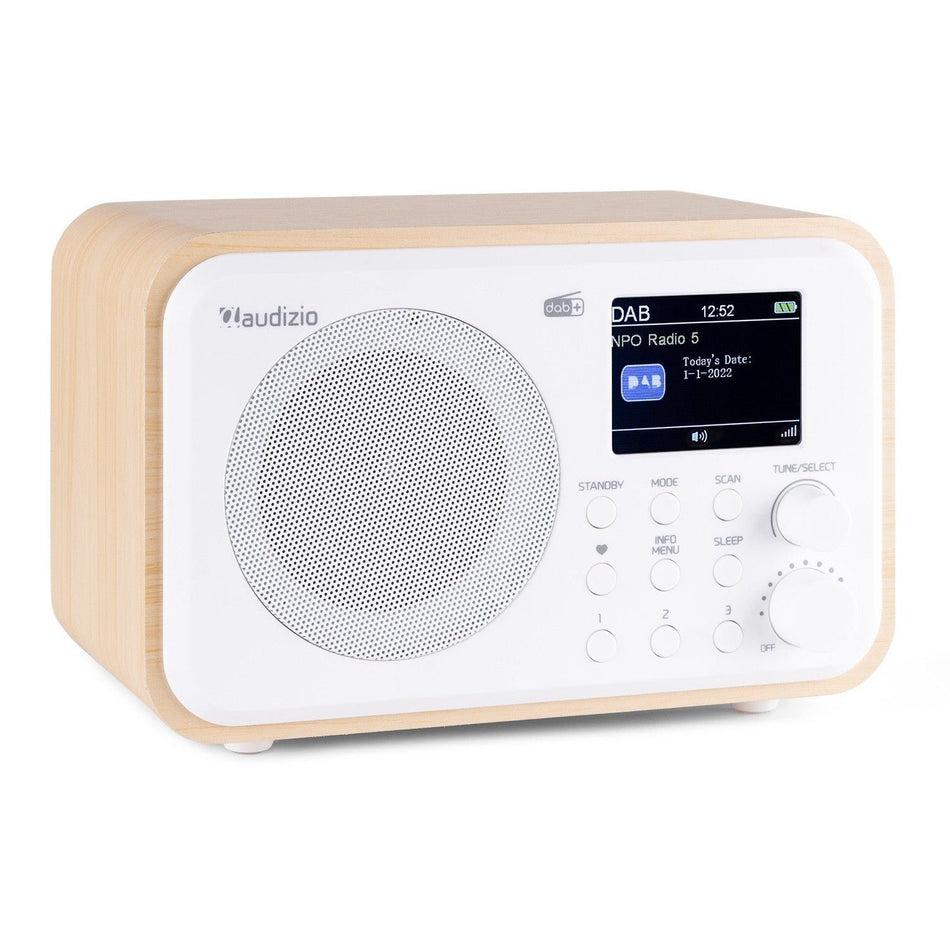 Audizio Milan - DAB+ Radio con Batería Blanco - Tempo Shop