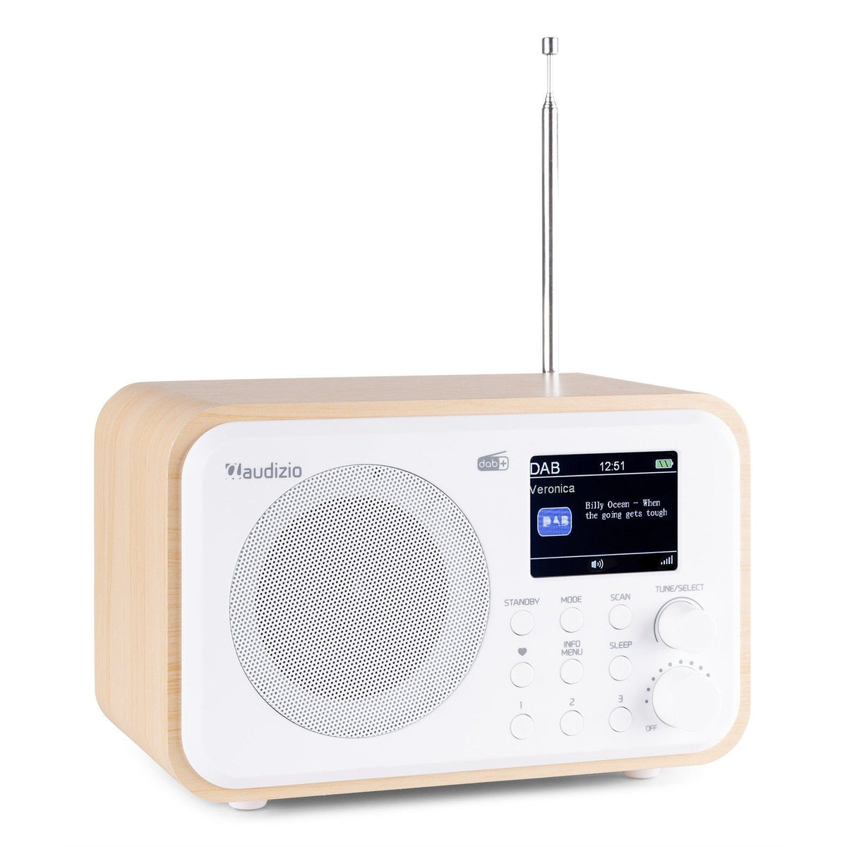 Audizio Milan - DAB+ Radio con Batería Blanco - Tempo Shop