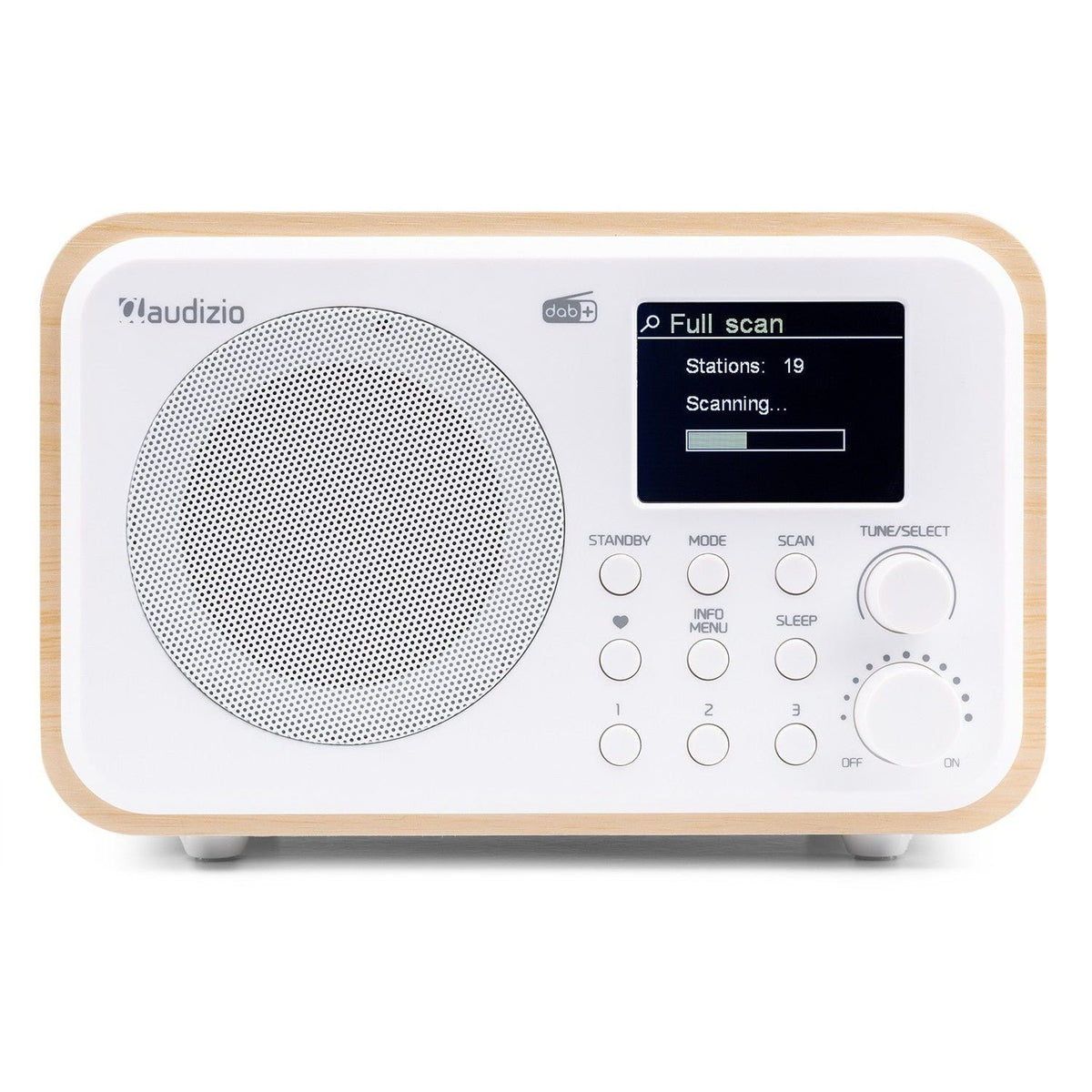 Audizio Milan - DAB+ Radio con Batería Blanco - Tempo Shop