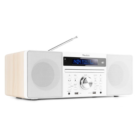 Audizio Prato - Sistema Musical todo - en - uno CD/DAB+ Blanco - Tempo Shop