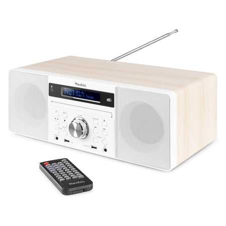 Audizio Prato - Sistema Musical todo - en - uno CD/DAB+ Blanco - Tempo Shop