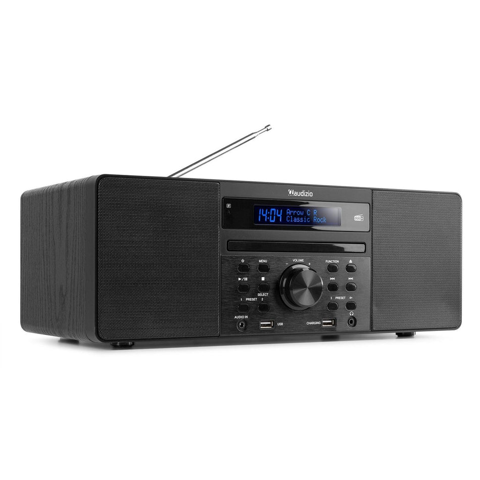 Audizio Prato - Sistema Musical todo - en - uno CD/DAB+ Negro - Tempo Shop