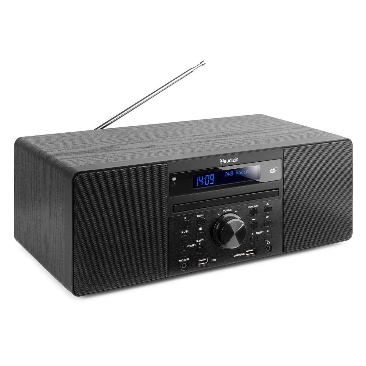 Audizio Prato - Sistema Musical todo - en - uno CD/DAB+ Negro - Tempo Shop