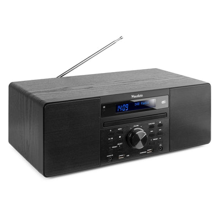 Audizio Prato - Sistema Musical todo - en - uno CD/DAB+ Negro - Tempo Shop