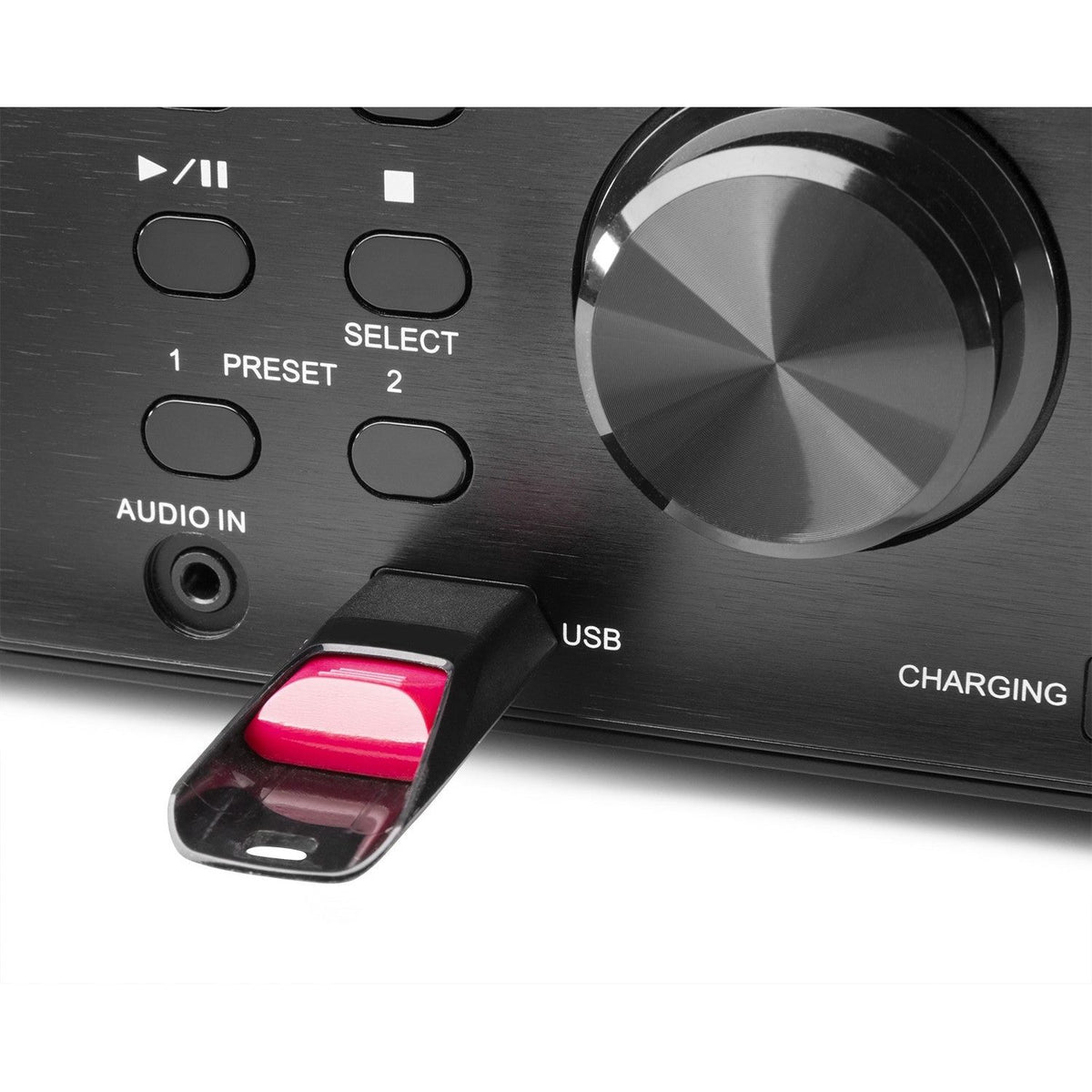 Audizio Prato - Sistema Musical todo - en - uno CD/DAB+ Negro - Tempo Shop