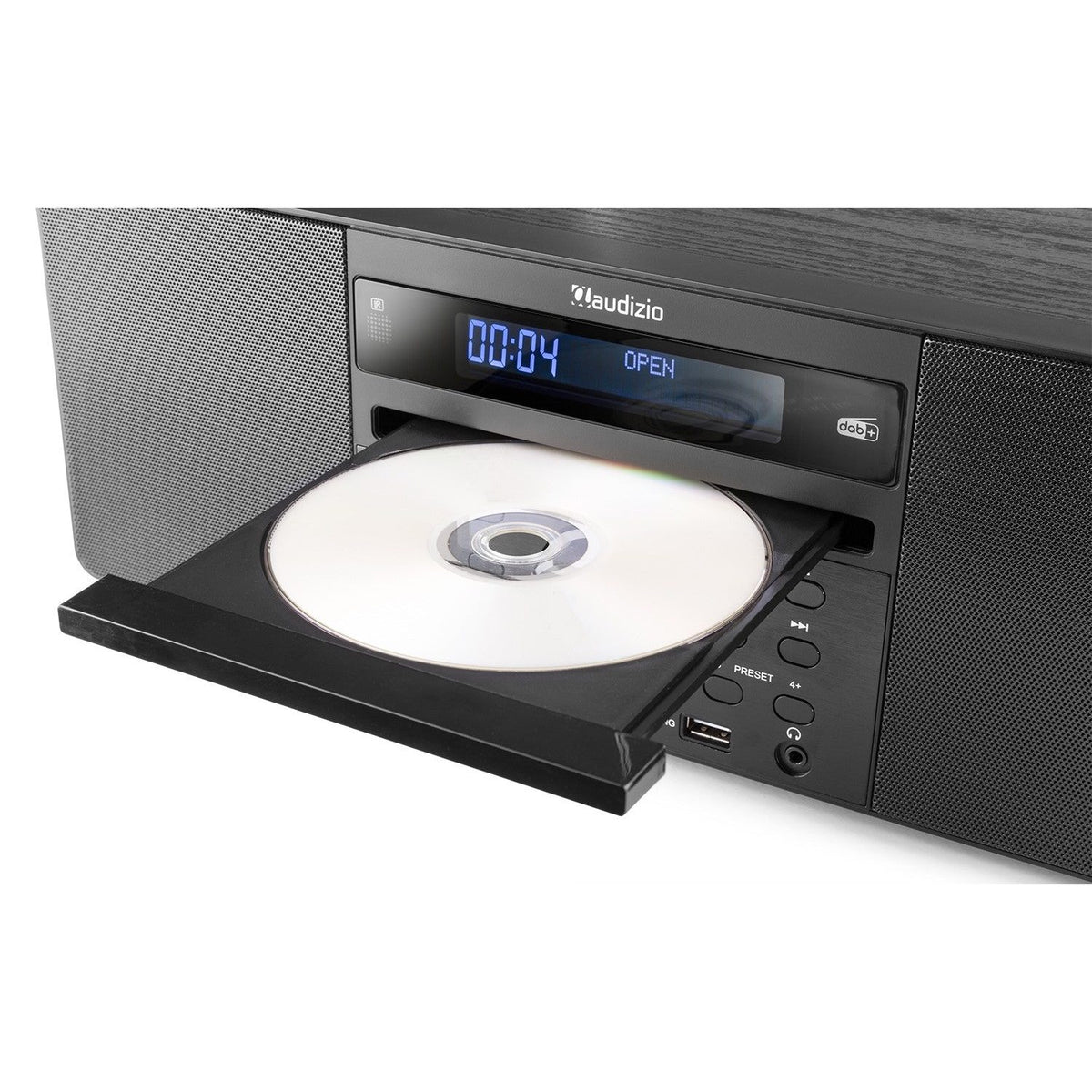 Audizio Prato - Sistema Musical todo - en - uno CD/DAB+ Negro - Tempo Shop