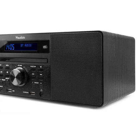 Audizio Prato - Sistema Musical todo - en - uno CD/DAB+ Negro - Tempo Shop