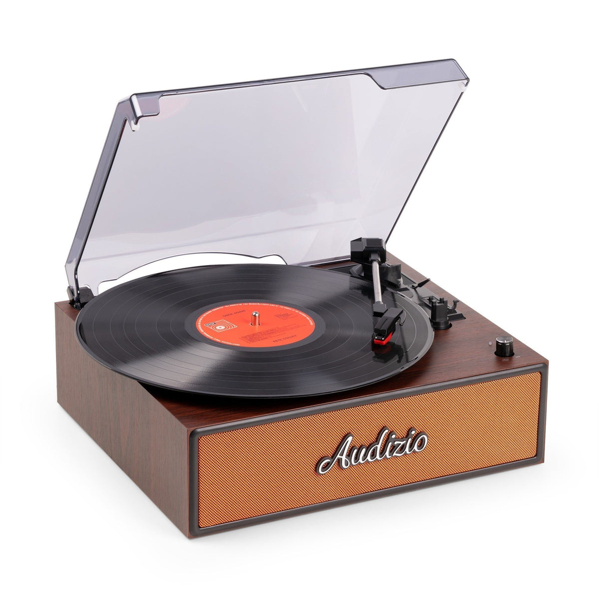 Audizio Reno Retro Cobre - Tocadiscos de Diseño Vintage con Altavoces Estéreo y Bluetooth - Tempo Shop