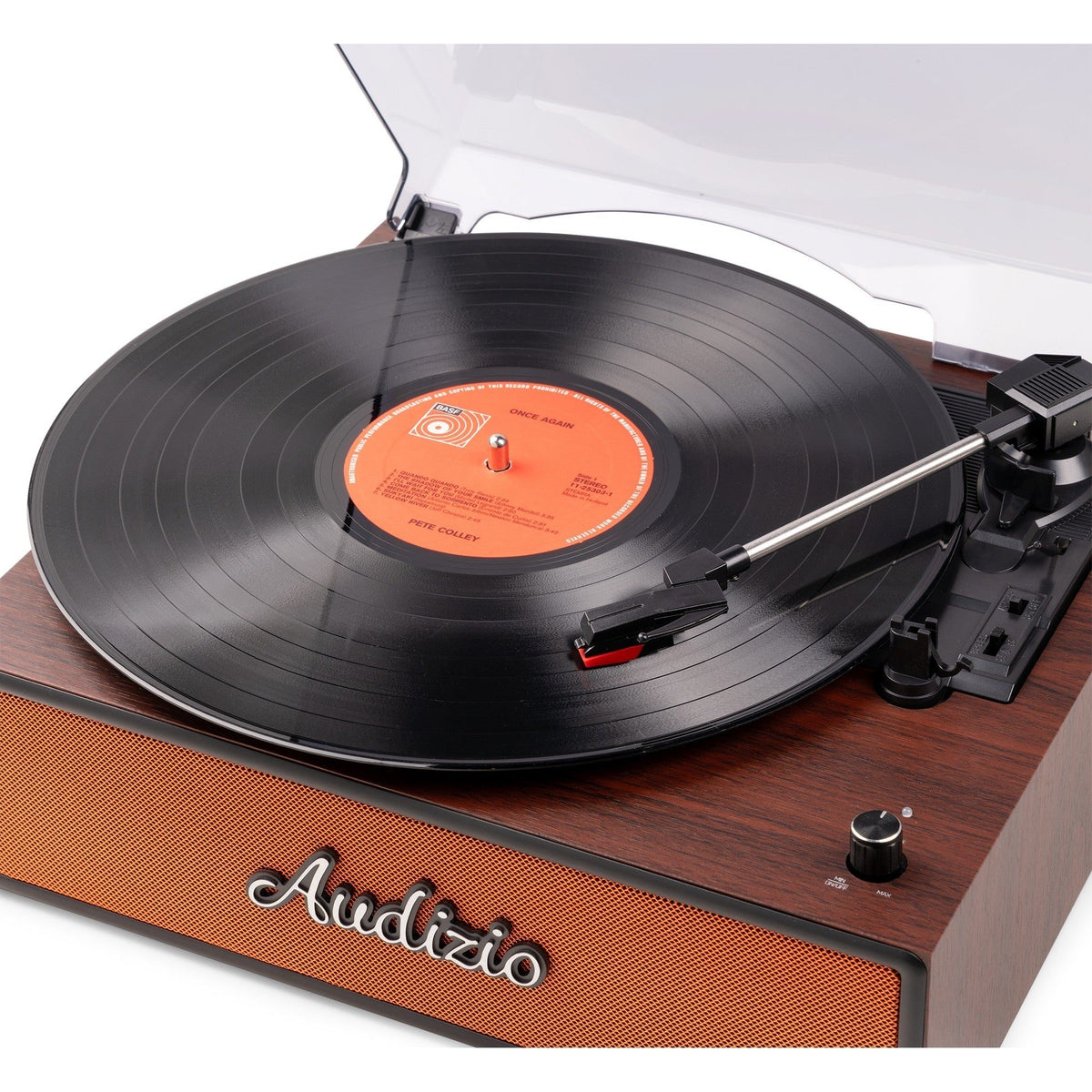 Audizio Reno Retro Cobre - Tocadiscos de Diseño Vintage con Altavoces Estéreo y Bluetooth - Tempo Shop