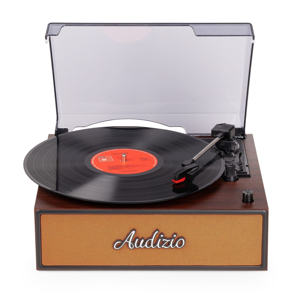 Audizio Reno Retro Cobre - Tocadiscos de Diseño Vintage con Altavoces Estéreo y Bluetooth - Tempo Shop