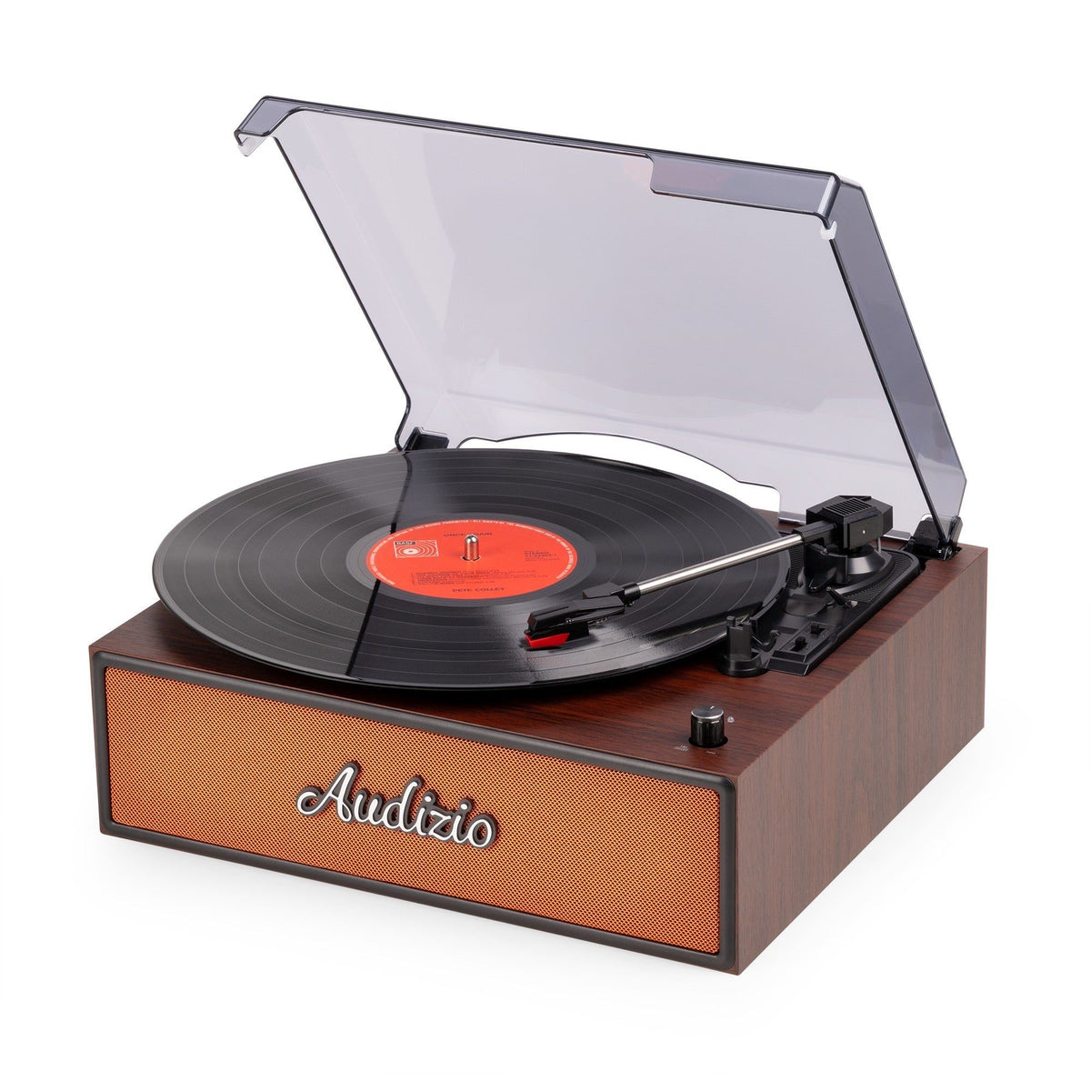 Audizio Reno Retro Cobre - Tocadiscos de Diseño Vintage con Altavoces Estéreo y Bluetooth - Tempo Shop