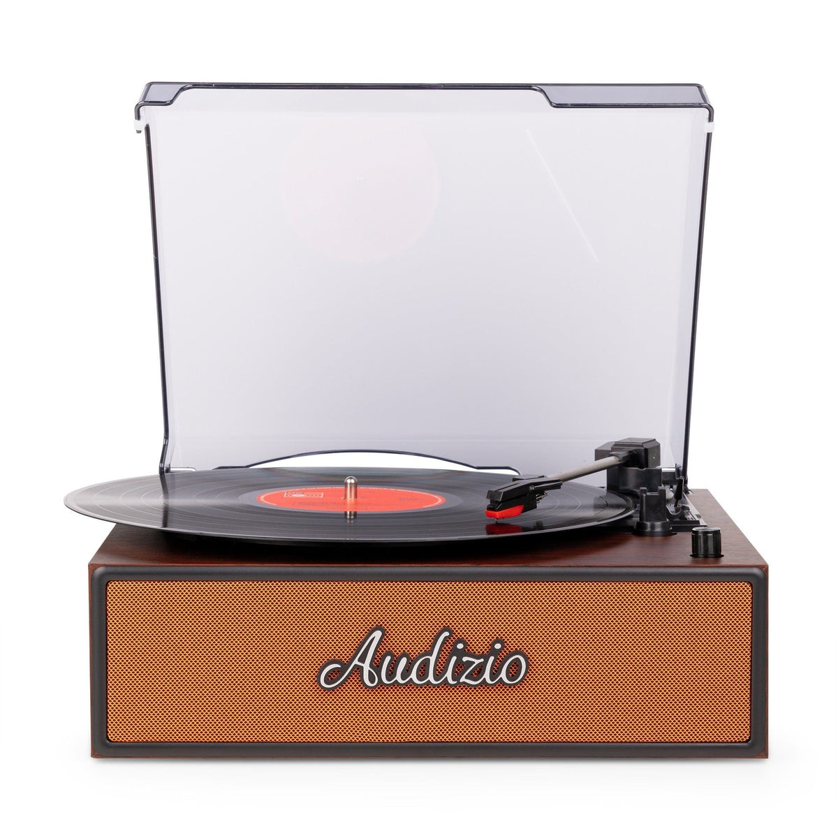 Audizio Reno Retro Cobre - Tocadiscos de Diseño Vintage con Altavoces Estéreo y Bluetooth - Tempo Shop