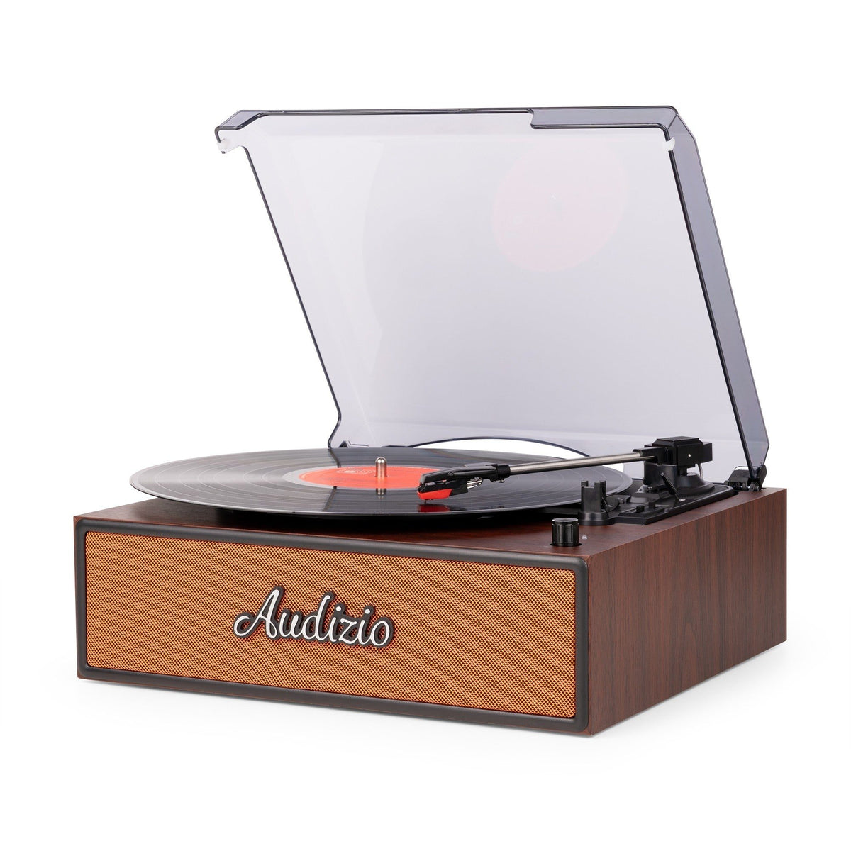 Audizio Reno Retro Cobre - Tocadiscos de Diseño Vintage con Altavoces Estéreo y Bluetooth - Tempo Shop