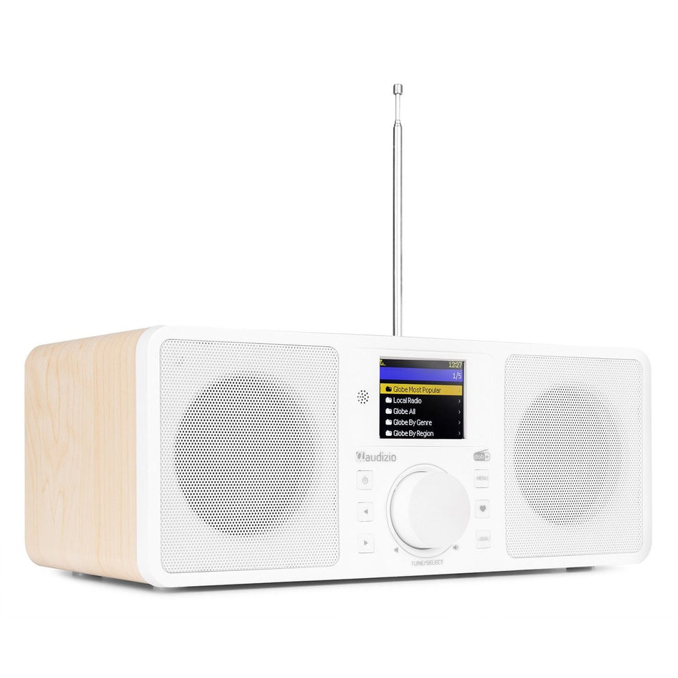 Audizio Rome - Radio WIFI Internet Stereo DAB+ Blanco - Tempo Shop