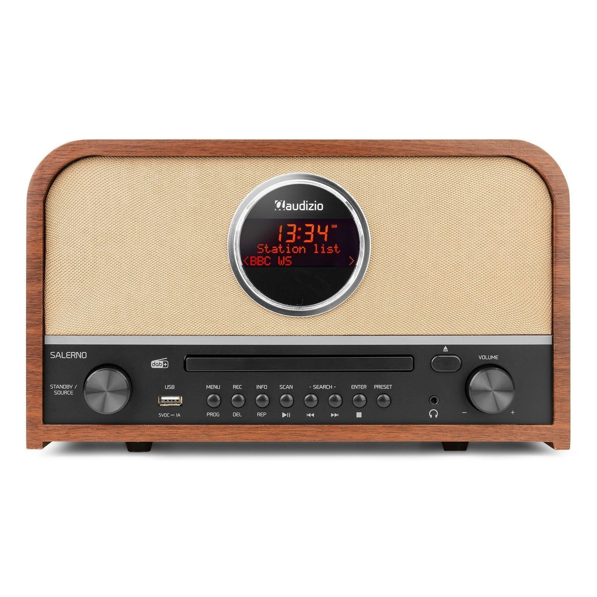 Audizio Salerno - DAB+ Radio con reproductor CD - Tempo Shop