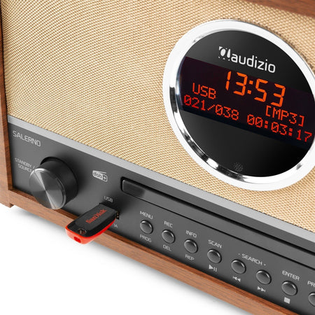 Audizio Salerno - DAB+ Radio con reproductor CD - Tempo Shop