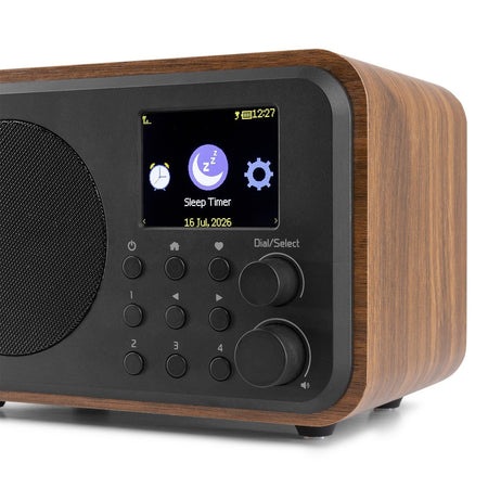 Audizio Vicenza - WIFI Radio Internet con DAB+ y batería Wood - Tempo Shop