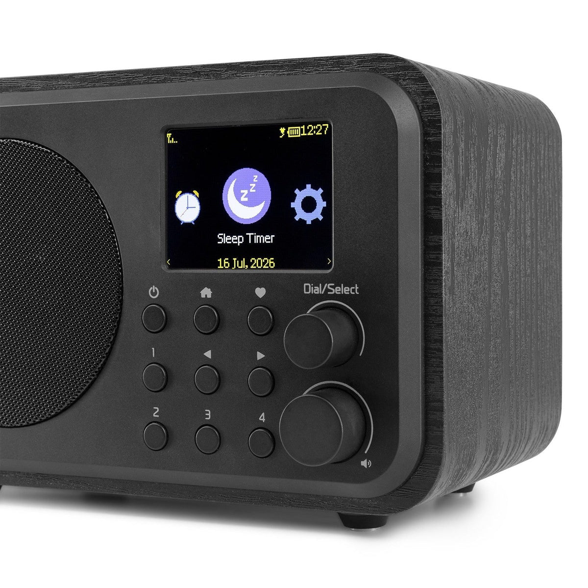 Audizio Vicenza - WIFI Radio Internet con DAB+ y batería Black - Tempo Shop