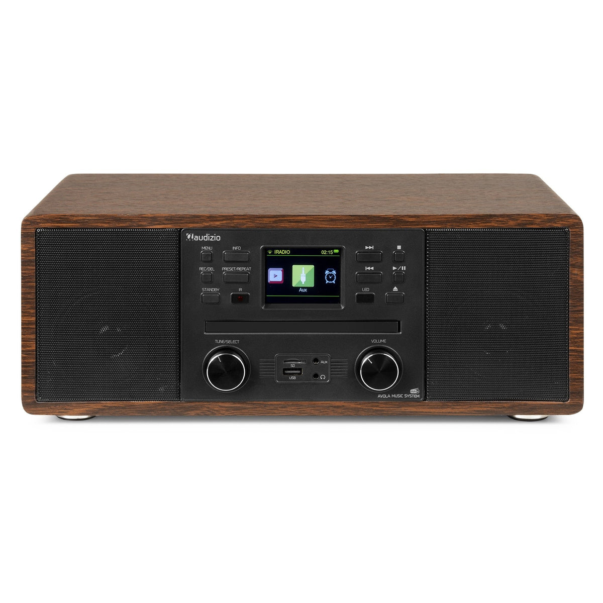 Audizio Avola - Sistema de música digital CD/BT/DAB+/Internet Madera - Tempo Shop