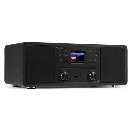 Audizio Avola - Sistema de música digital CD/BT/DAB+/Internet Negro - Tempo Shop