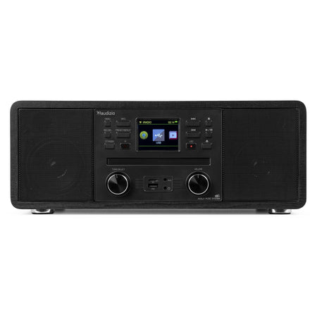 Audizio Avola - Sistema de música digital CD/BT/DAB+/Internet Negro - Tempo Shop