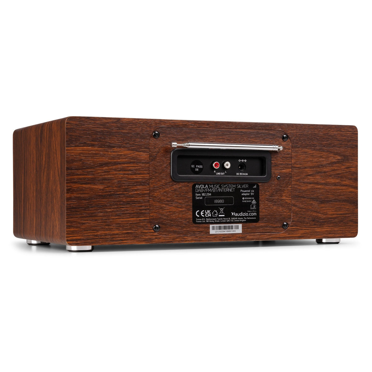 Audizio Avola - Sistema de música digital CD/BT/DAB+/Internet Plata - Tempo Shop