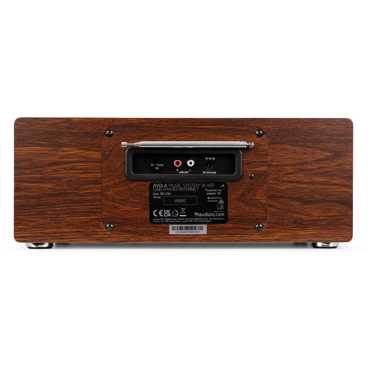 Audizio Avola - Sistema de música digital CD/BT/DAB+/Internet Plata - Tempo Shop