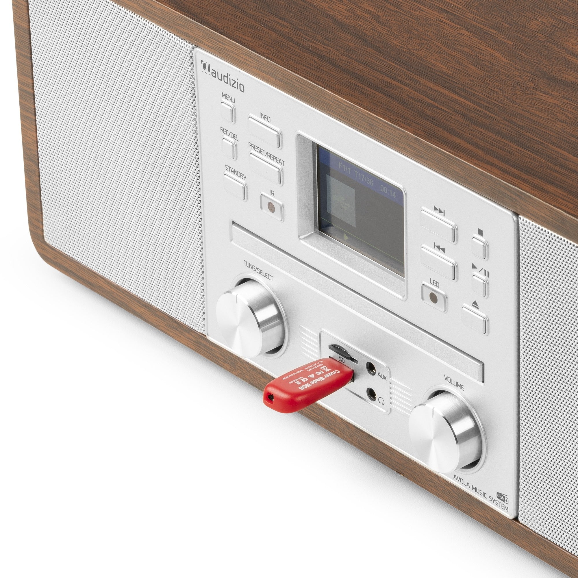 Audizio Avola - Sistema de música digital CD/BT/DAB+/Internet Plata - Tempo Shop