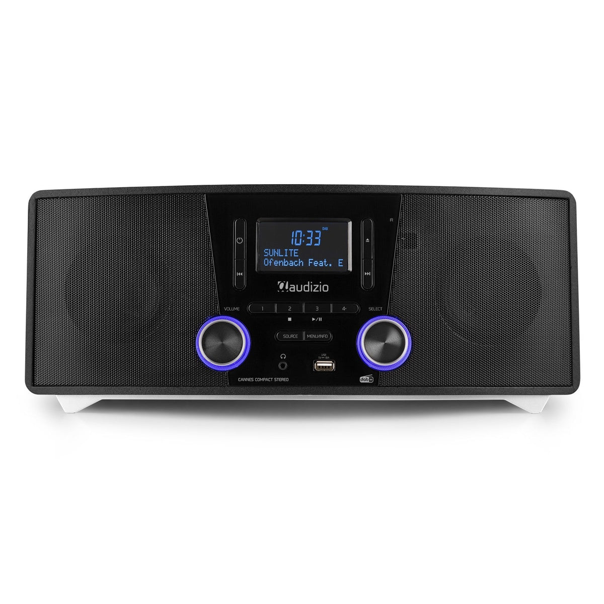 Audizio Cannes - Radio por Internet estéreo con DAB+ y CD - Tempo Shop