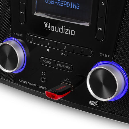 Audizio Cannes - Radio por Internet estéreo con DAB+ y CD - Tempo Shop