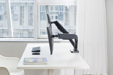 Audizio CMA20G - Brazo Doble para Monitor con amortiguador de gas 17” - 32” - Tempo Shop