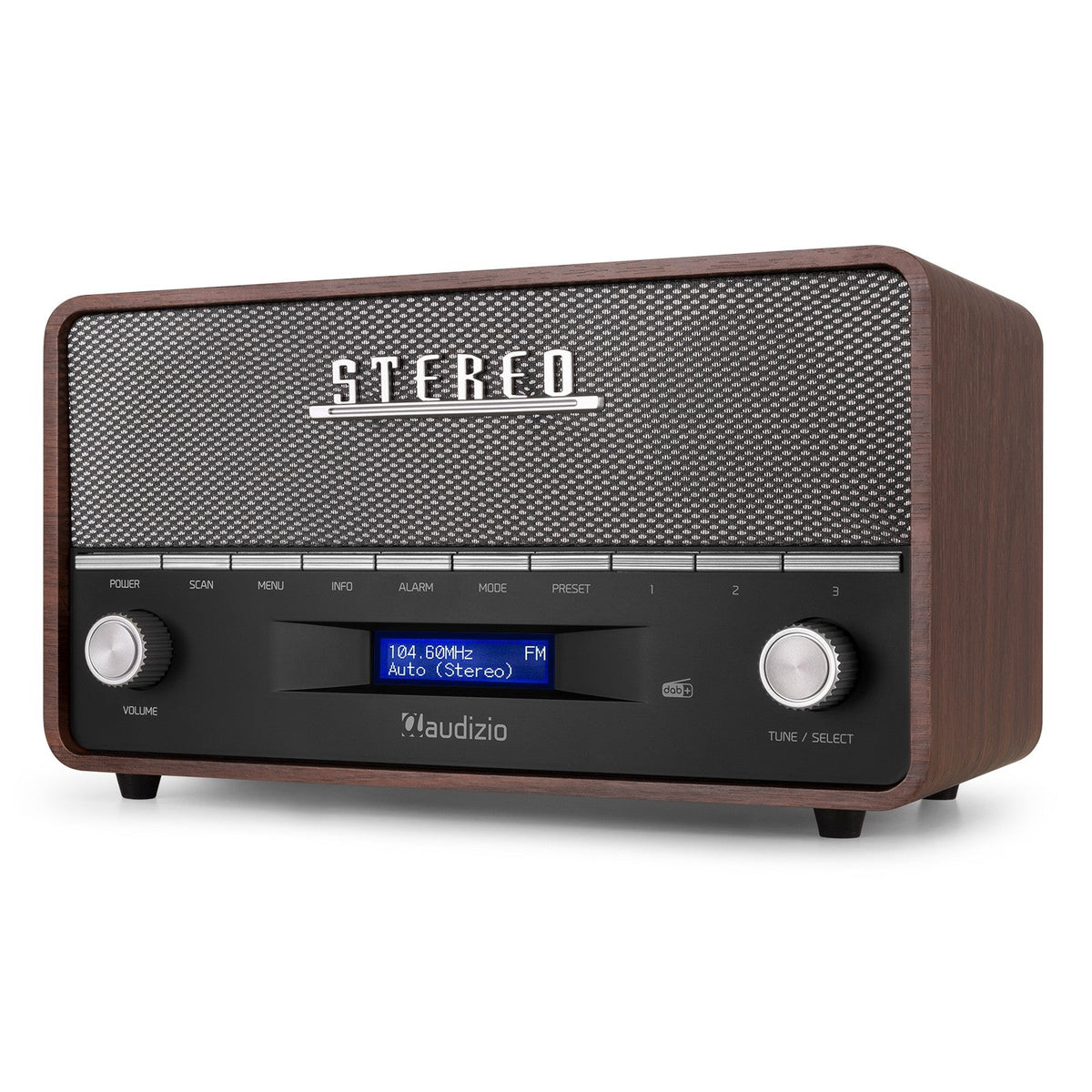 Audizio Corno - Radio Retro DAB+ Gris - Tempo Shop